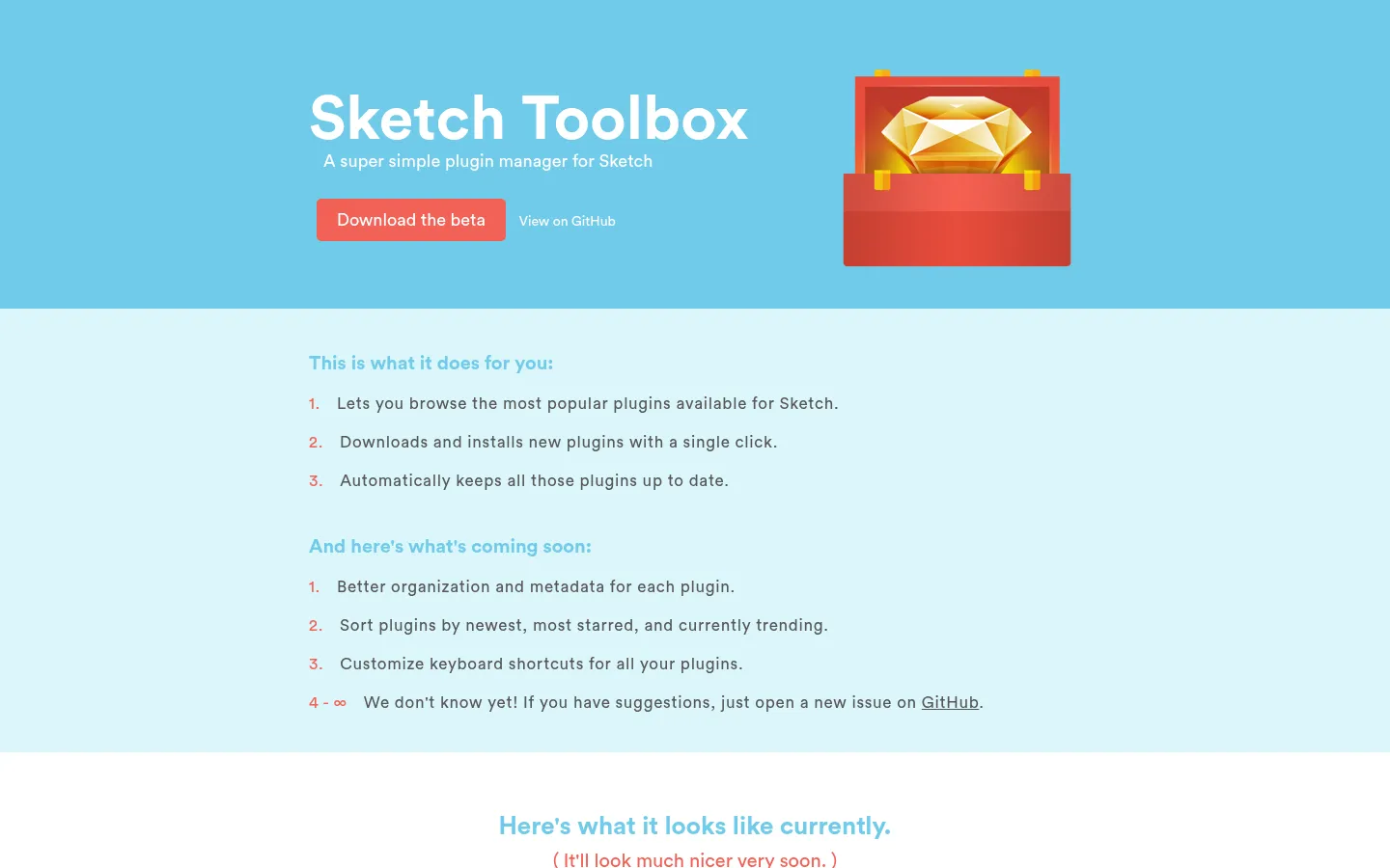 Sketch Toolbox - A super simple plugin manager for Sketch 网站预览图