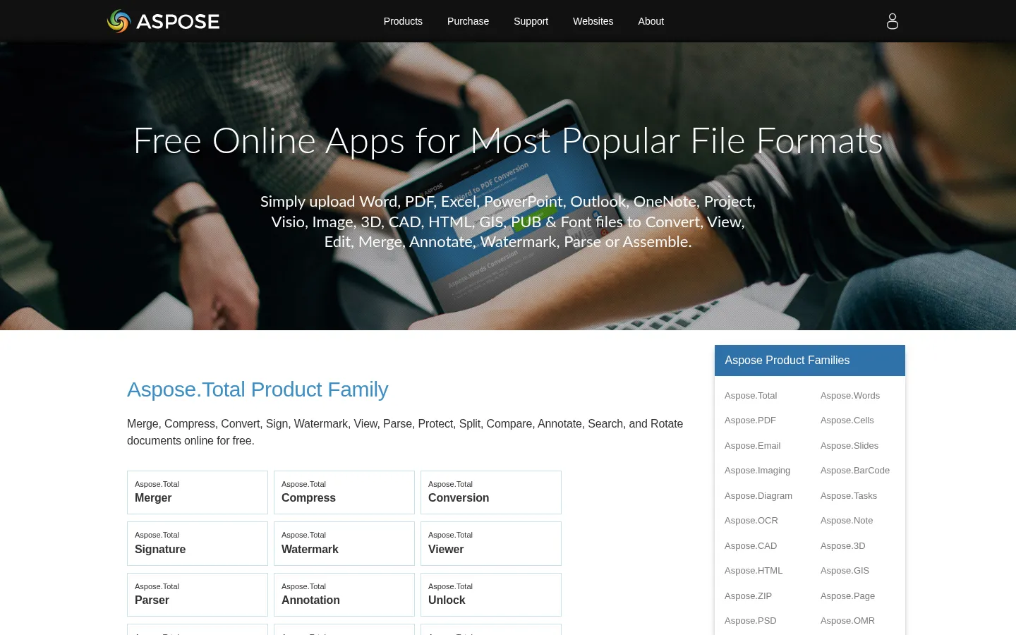 Free Online Apps for Most Popular File Formats 网站预览图