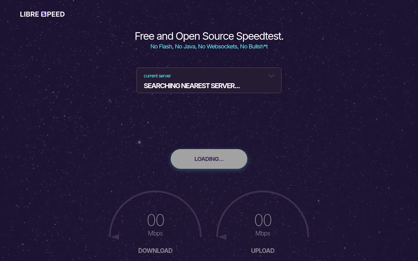 LibreSpeed - Free and Open Source Speedtest 网站预览图