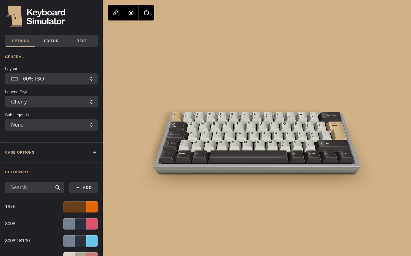 Keyboard Simulator | Design and test virtual keyboards 网站预览图