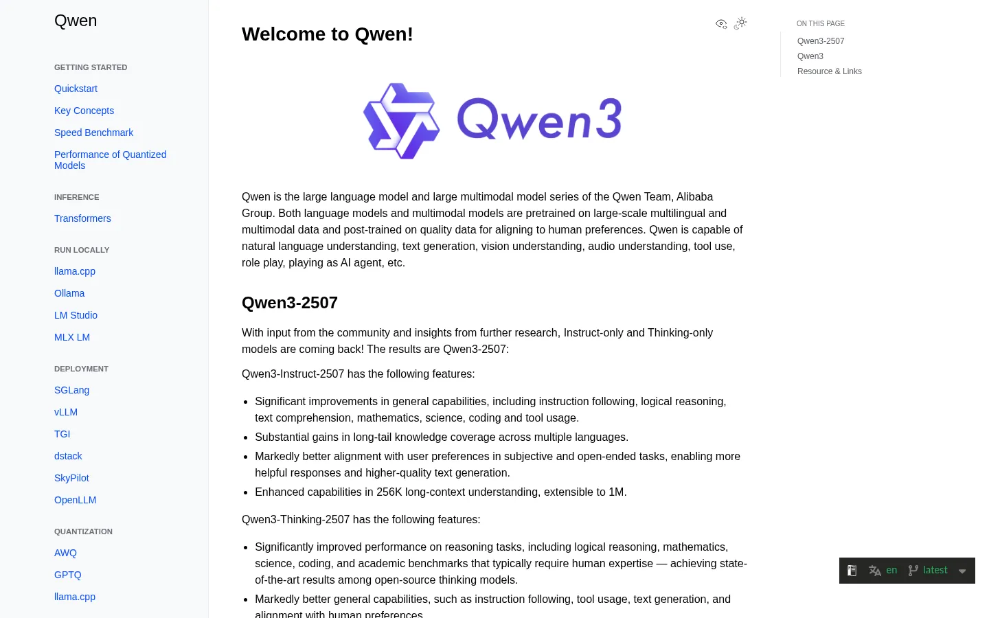 Qwen 网站预览图