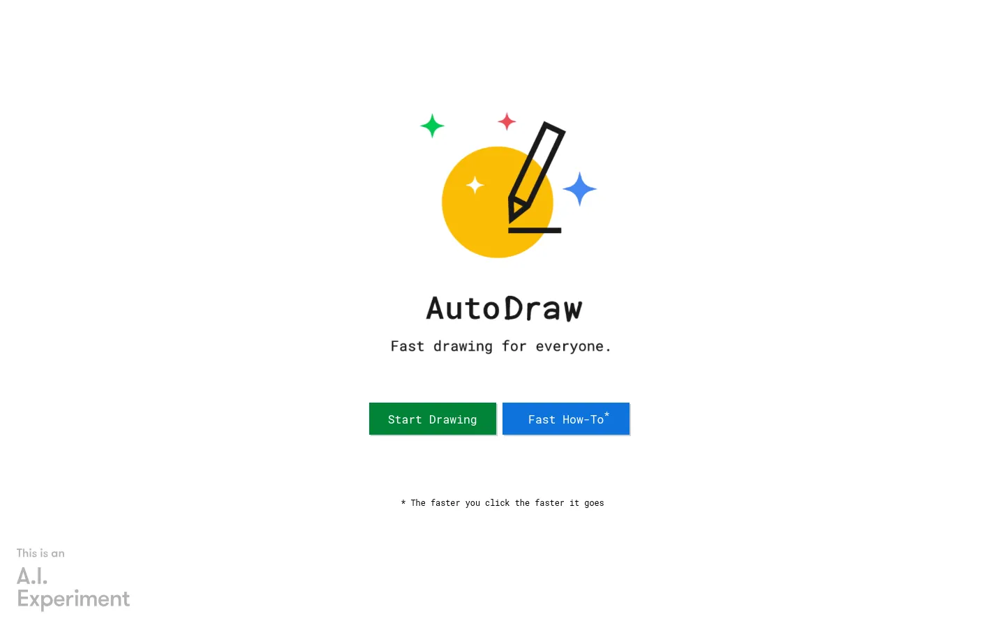 AutoDraw 网站预览图