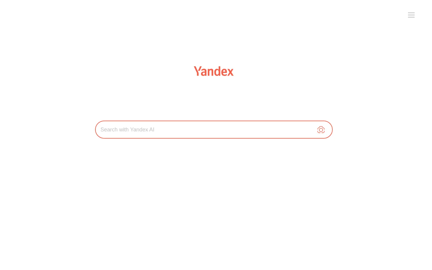Yandex — fast Internet search 网站预览图