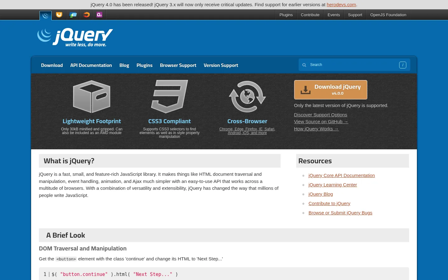 jQuery 网站预览图