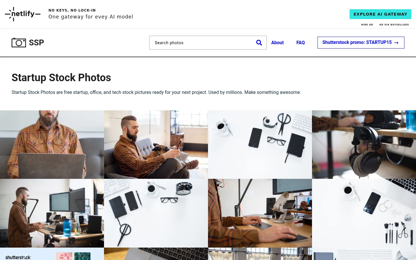 Startup Stock Photos | Best Royalty Free Tech Office Photos 网站预览图