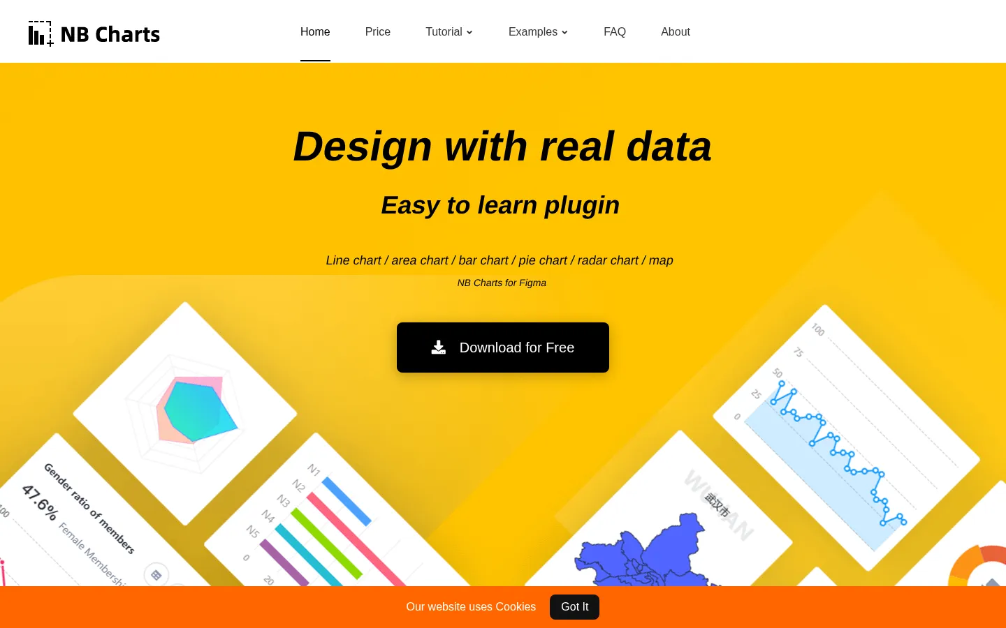 NB-Charts for Figma 网站预览图